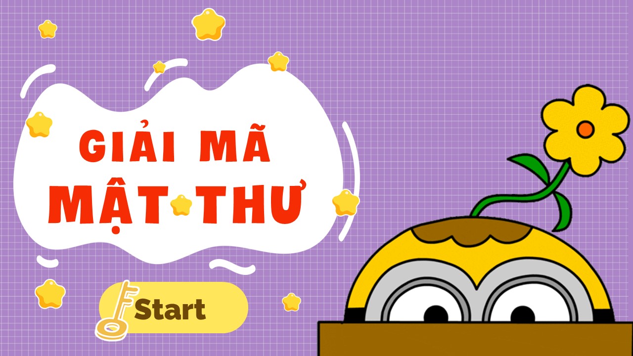 Game giải mã mật thư
